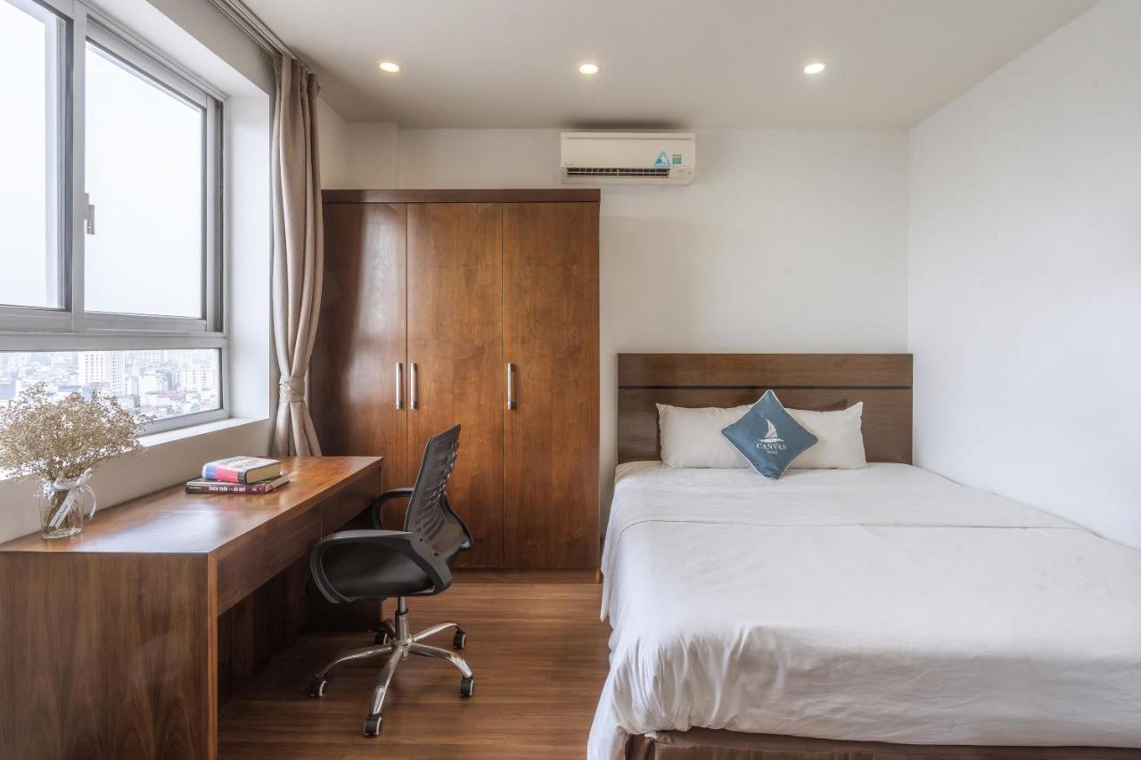 Canvas Cau Giay Apartments Hanoi Exterior photo