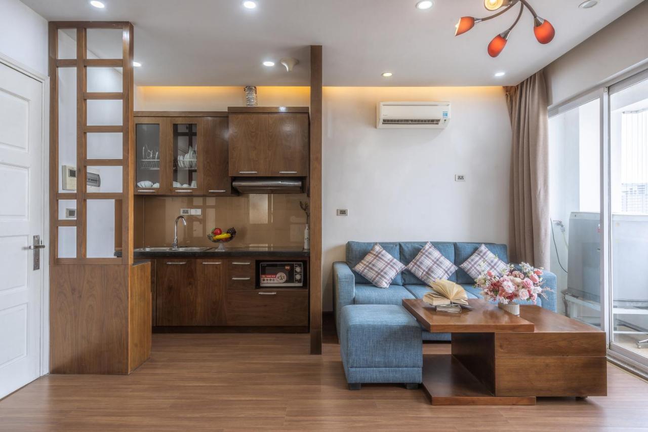Canvas Cau Giay Apartments Hanoi Exterior photo